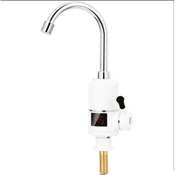 Електричний проточний водонагрівач Zerix ELW 041E (з індикатором темп) на мийку 3 кВт