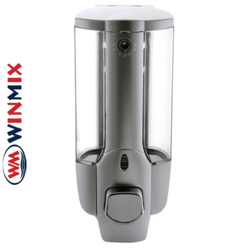 Дозатор для рідкого мила настінний WInmix LR407 сірий ( об'єм 350 мл) Дозатор для рідкого мила настінний WInmix LR407 сірий ( об'єм 350 мл)