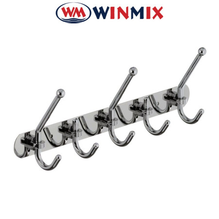 Тримач для рушників з 5-ма гачками Winmix LR201-5