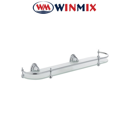 Полка стеклянная с ограничителем Winmix LR1507