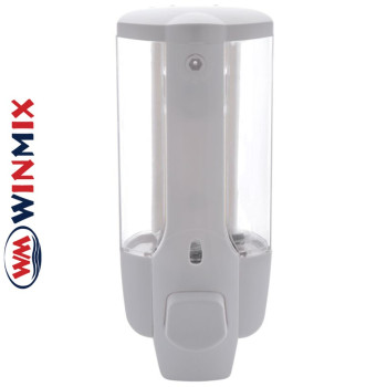 Дозатор для рідкого мила настінний WInmix LR406 білий (об'єм 350 мл) Дозатор для рідкого мила настінний WInmix LR406 білий (об'єм 350 мл)