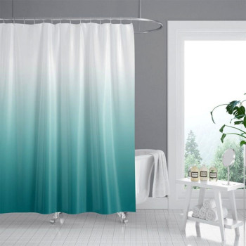 Штора для ванної з поліестеру Winmix SCT-009-180x180 (Біло-зелений) Штора для ванної з поліестеру Winmix SCT-009-180x180 (Біло-зелений)