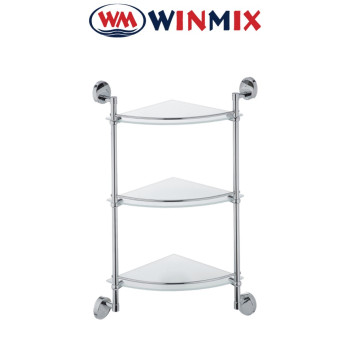 Полиця скляна кутова 3-ярусна Winmix LR3307-3 Полиця скляна кутова 3-ярусна Winmix LR3307-3