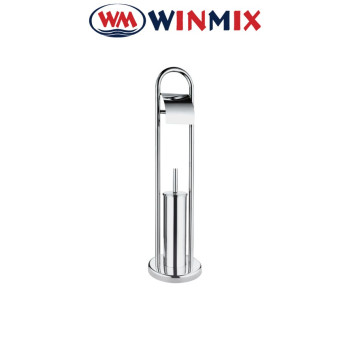 Ерш напольный с бумагодержателем Winmix KIT ME04S Ерш напольный с бумагодержателем Winmix KIT ME04S