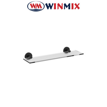 Полка Winmix Delux M1307A Black (40 cм) Полка Winmix Delux M1307A Black (40 cм)