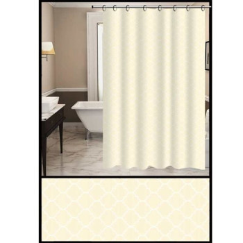 Штора для ванної з поліетилену Winmix SCP-006-180x180 (Колір бежевий) Штора для ванної з поліетилену Winmix SCP-006-180x180 (Колір бежевий)