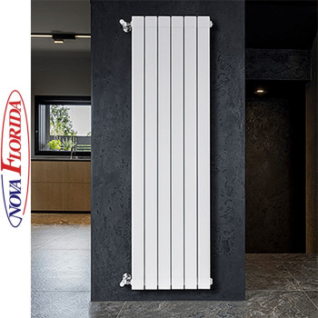 Радіатор алюмінієвий Nova Florida Ledro S90 White 1800*10 висота 1800мм (нейтрально-білий), ІТАЛІЯ Радіатор алюмінієвий Nova Florida Ledro S90 White 1800*10 висота 1800мм (нейтрально-білий), ІТАЛІЯ