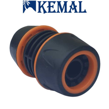 Муфта прогумована сполучна 1/2 для шланга Kemal LUX M1028, Туреччина