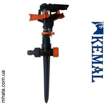 Зрошувач пульсуючий, пластиковий, на кілочку, Kemal D4003, Туреччина