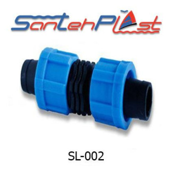 Муфта затискна для крапельної стрічки DN17*DN17(МЗ 17) Арт. SL-002