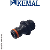 Адаптер із зовнішнім різьбленням різьбленням 1/2