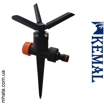 Зрошувач 3-х ріжковий, що обертається 