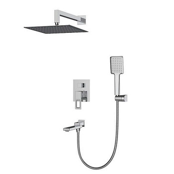 Вбудована душова система із змішувачем KB-66009-01 (Колір хром), Чехія