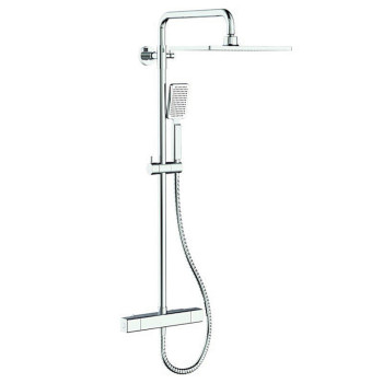 Душова колона з термостатичним змішувачем KB-53011-01 (Колір хром, лійка 30*20), Чехія