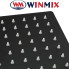 Душова колона Winmix KUB-007-J BLACK із змішувачем з нерж. сталі SUS304