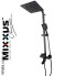 MIXXUS KUB-009-J BLACK Душова колона із змішувачем із нерж. сталі SUS304