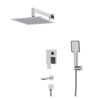 Вбудована душова система із змішувачем KB-64010-01 (Колір хром), Чехія