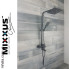 MIXXUS KUB-009-J BLACK Душова колона із змішувачем із нерж. сталі SUS304