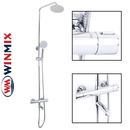 Душова колона Winmix Premium Termo 009-J з термостатичним змішувачем