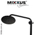 MIXXUS SUS-003-J BLACK Душова колона із змішувачем із нерж. сталі SUS304