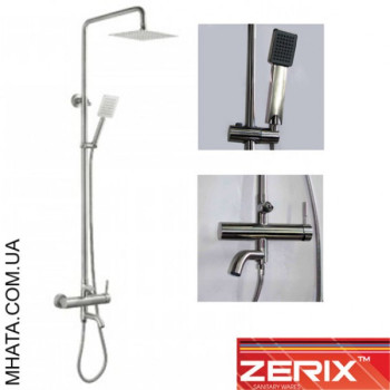 Душова колона Zerix LR72404 (матеріал нержавіюча сталь)