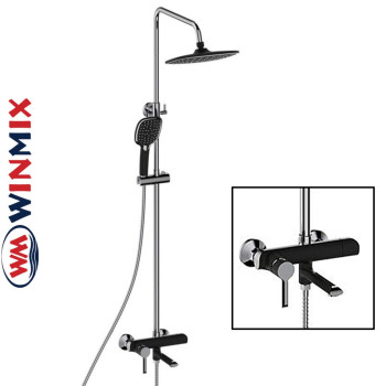 Душова колона Winmix Premium EDEM BLACK 009-J