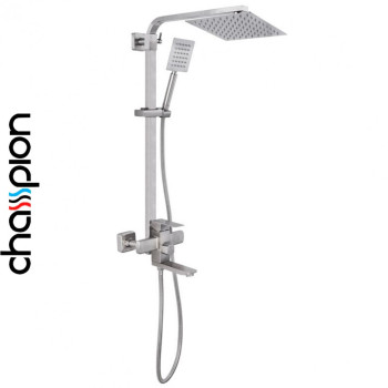 Душова колона CHAMPION з змішувачем з нержавіючої сталі SUS304 KUB-009-J
