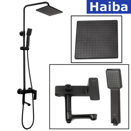 Душова колона HAIBA Kubus 003-J Black