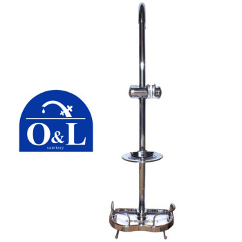 Душова стійка з мильницею, без шлангу та лійки O&L RETRO 121TR