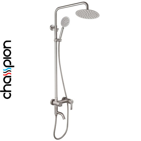 Душова колона CHAMPION із змішувачем з нерж. сталі SUS304 KUB-009-J