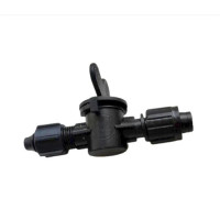 Кран стартовий з підтискачем для крапельної стрічки DN17 (КСП 17) Арт. SL-004 (від 1000 штук)