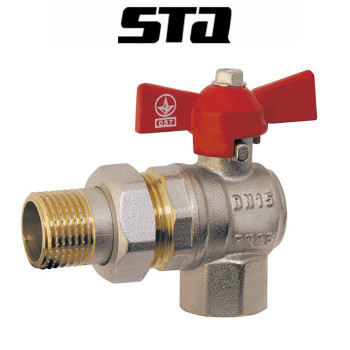 STA Кран з американкою 1/2 кутова.