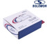 Кран вентильный угловой с американкой Solomon LUX 1/2″ WHITE 7777, Польша
