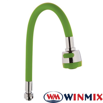 Гусак силіконовий гнучкий Winmix PaleGreen (блідо-зелений) дворежимний
