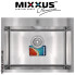 Кухонна мийка Mixxus SET 6045-200x1.0-SATIN (зі змішувачем, диспенсером, сушінням у комплекті)