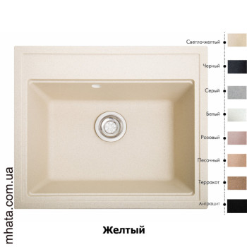 Кухонна гранітна мийка 