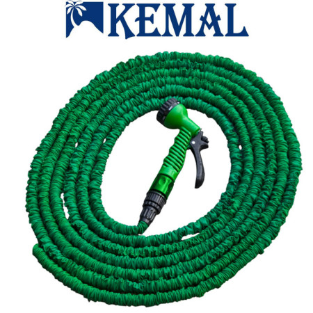Шланг розтяжний для поливу Kemal Magic Hose Green 1/2, 10-30 м