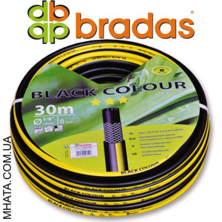 Шланг для поливу BRADAS Black Colour 3/4, 25м