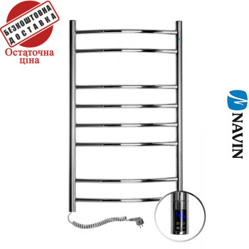Сушка для рушників Електро Navin Камелія 48*80 Sensor, таймер Україна Лівий (нерж.сталь)