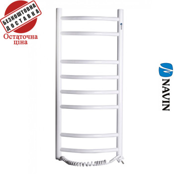 Сушка для рушників Електро Камелія 36*80, Білий, Лівий (вуглецева сталь) Сушка для рушників Електро Камелія 36*80, Білий, Лівий (вуглецева сталь)