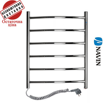 Сушка для рушників Електро Navin Камелія 48*60 Україна Лівий (нерж.сталь)