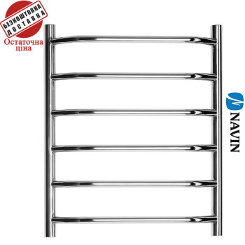 Сушка для рушників Navin Омега 50*60 (нижнє підключення), нержавіюча сталь, Україна Сушка для рушників Navin Омега 50*60 (нижнє підключення), нержавіюча сталь, Україна