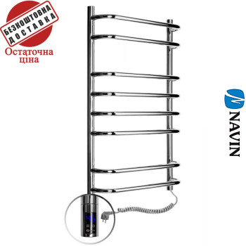Сушка для рушників Електро Navin Симфонія 48*80 Sensor, таймер Україна Правий, (нерж.сталь) Сушка для рушників Електро Navin Симфонія 48*80 Sensor, таймер Україна Правий, (нерж.сталь)