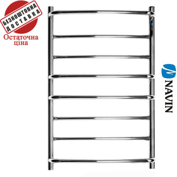 Сушка для рушників Navin Омега 50*80 (нижнє підключення), нержавіюча сталь, Україна Сушка для рушників Navin Омега 50*80 (нижнє підключення), нержавіюча сталь, Україна