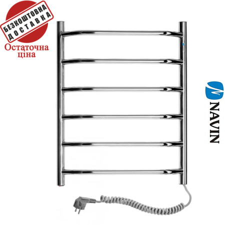 Сушка для рушників Електро Navin Блюз 48*60 Україна Правий, (нерж.сталь)