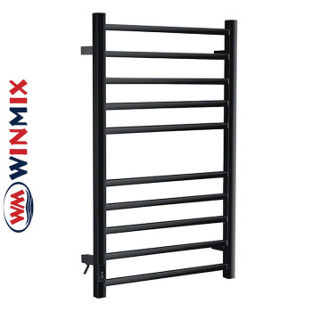Сушка для рушників електричний Winmix Style EPS-5387S-10TB з таймером (чорний, правий, 10 перекладин)