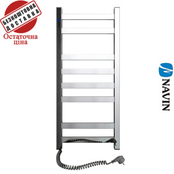 Сушка для рушників Електро Navin Авангард 36*80 Лівий (нерж.сталь) Україна
