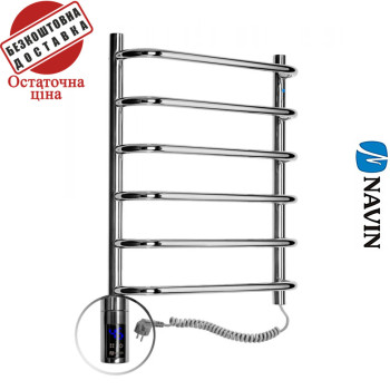 Сушка для рушників Електро Navin Симфонія 48*60 Sensor, таймер Україна Правий, (нерж.сталь) Сушка для рушників Електро Navin Симфонія 48*60 Sensor, таймер Україна Правий, (нерж.сталь)