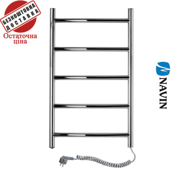 Сушка для рушників Електро Navin Камелія 48*80 Profi, Україна Правий, (нерж.сталь)