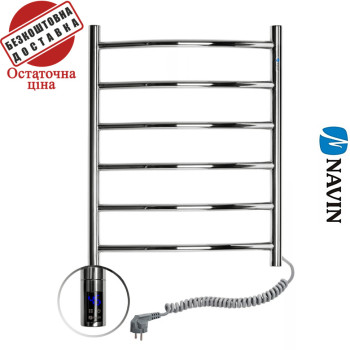 Сушка для рушників Електро Navin Камелія 48*60 Sensor, таймер Україна Правий, (нерж.сталь)